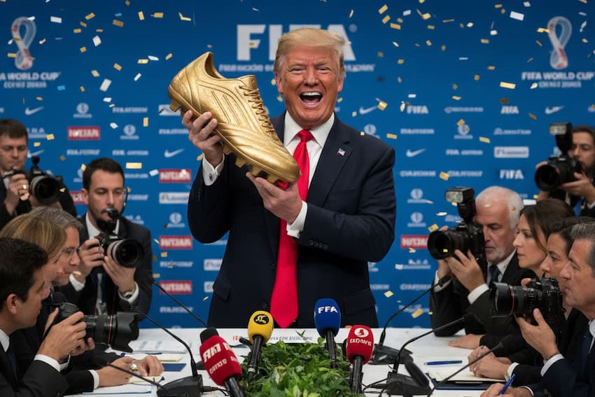 El Jalapeño: FIFA awards Donald Trump Golden Boot before 2026 World Cup even begins