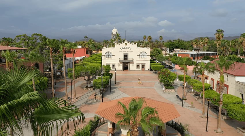 Loreto Baja California Sur town center
