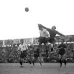 Necaxa and FC Barcelona playing in 1937.
