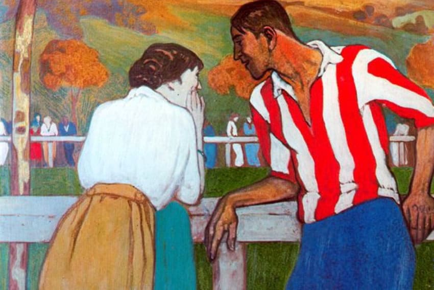 Pichichi with his wife