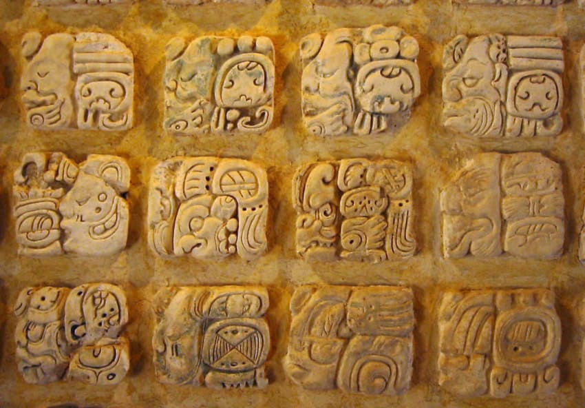 Mayan symbols