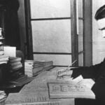 Yuri Knorozov at his desk