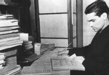 Yuri Knorozov at his desk