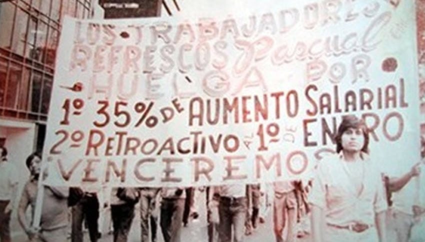 Pascual strike in 1982