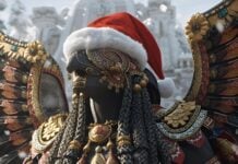 Lord Quetzalcóatl as Santa