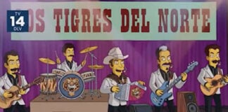 tigres del norte on the Simpsons