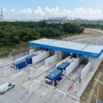 export cubes at a port in Mexico