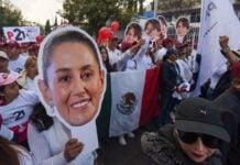 Rally in Toluca for Sheinbaum