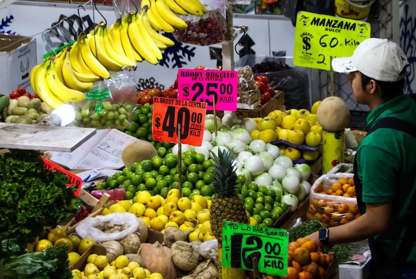 Cost of Mexico’s ‘basic food basket’ is up 4.4% in urban areas