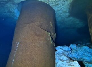 support column under Maya Train