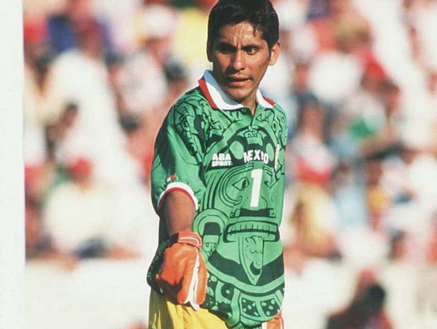 1998 World Cup kit Mexico