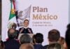 President Claudia Sheinbaum presenting Plan México on Jan. 13, 2025
