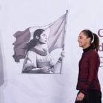 Sheinbaum on Jan. 13, 2025