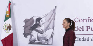 Sheinbaum on Jan. 13, 2025