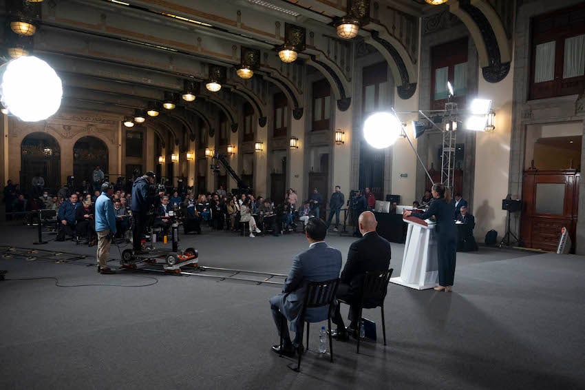 Sheinbaum endorses Carney’s WEF speech lamenting ‘rupture’ of world order: Wednesday’s mañanera recapped