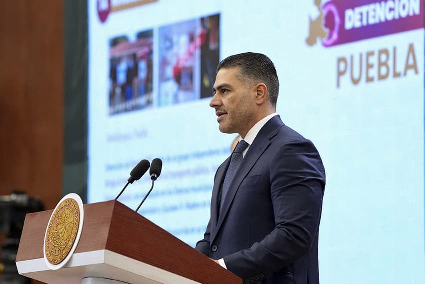 Security Minister Omar García Harfuch