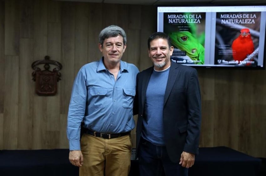 Professors Carlos Palomera García and Jesús Alberto Espinosa 