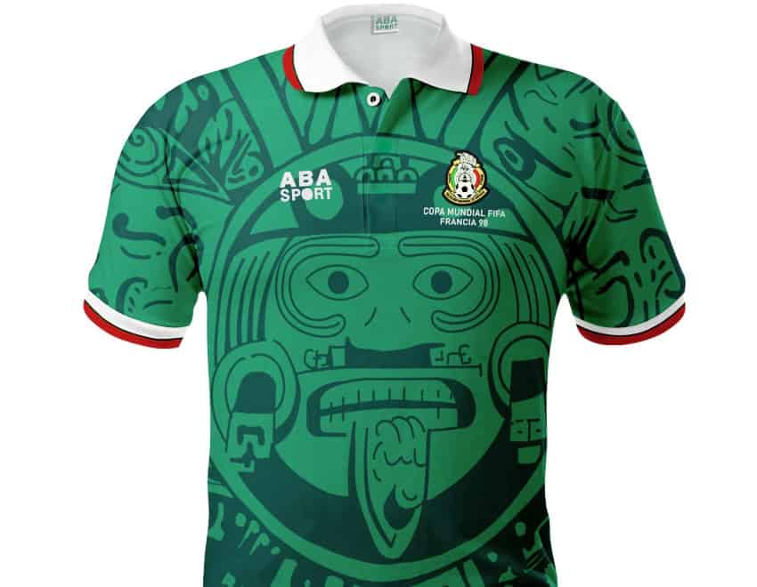 1998 World Cup jerseys Mexico