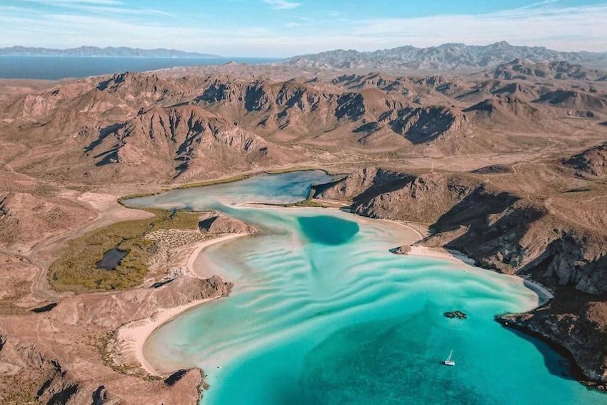 La Paz coastline