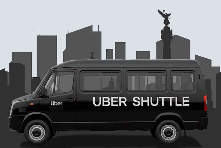 uber shuttle in Mexic City