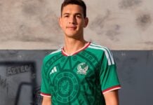 Mexico kit for 2026 World Cup