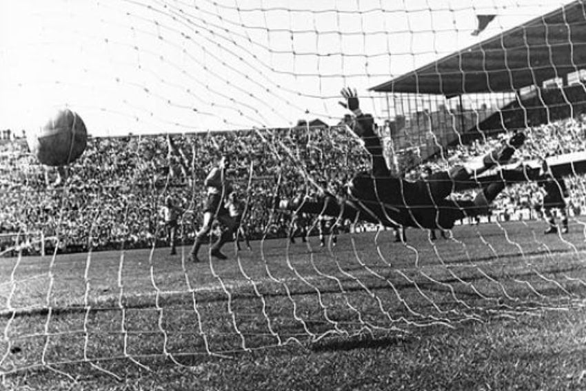 Mexico against Sweden 1958