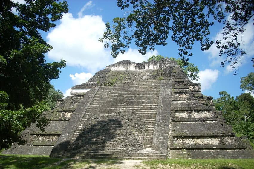 Mundo Perdido (Lost World) Pyramid in Tikal