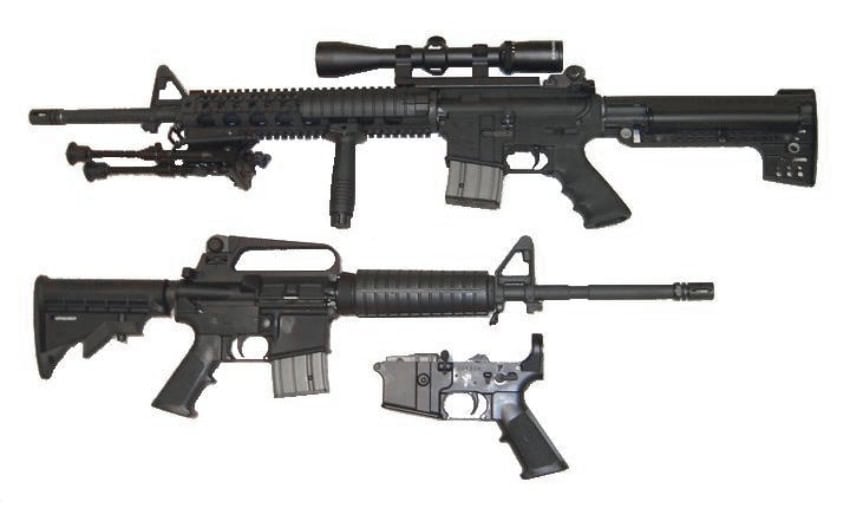 AR-15s