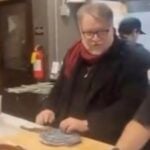 Del Toro in the kitchen