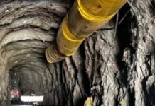 Tunnel at Panuco mine