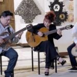 Trio playing bolero music