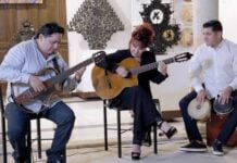 Trio playing bolero music