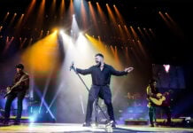 Ricky Martin performing
