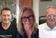 Ann Dolan, Travis Bembenek and George Reavis on a video call