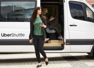 Uber shuttle service