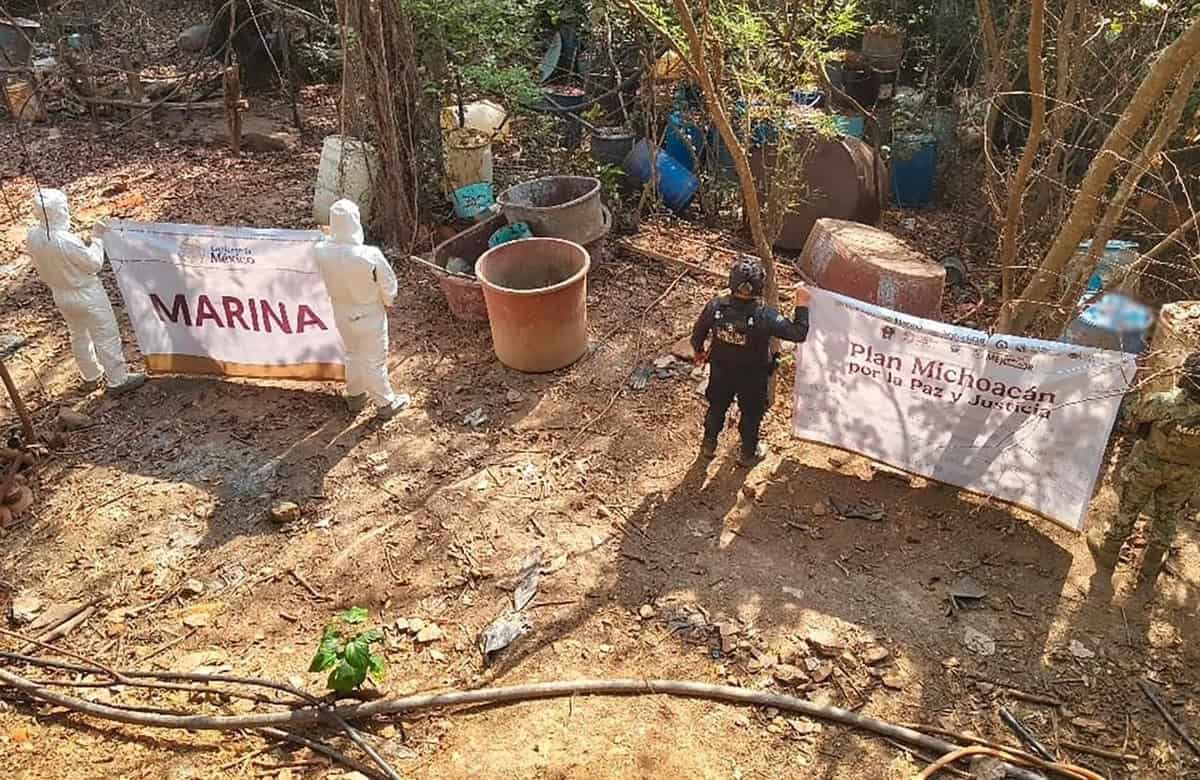 clandestine lab site