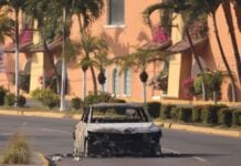 Blockades and arson attacks have been reported everywhere from the Jalisco highlands to Guadalajara and the state's southwestern border with Colima.