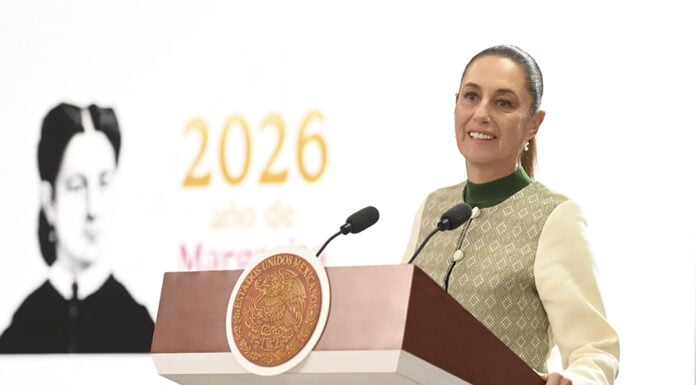 President Sheinbaum at her morning press conference