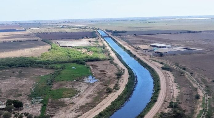 a stream of water in Mexico