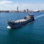 Mexican ship carrying aid to Cuba