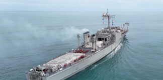 aid shipment leaving on a boat to Cuba