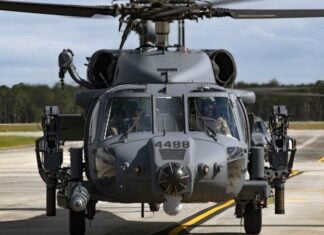 HH-60W military helicopter