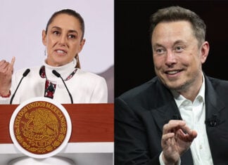 Sheinbaum and Musk