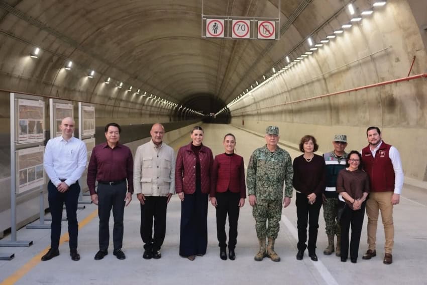 Inauguration of the Viaducto Elevado in Tijuana