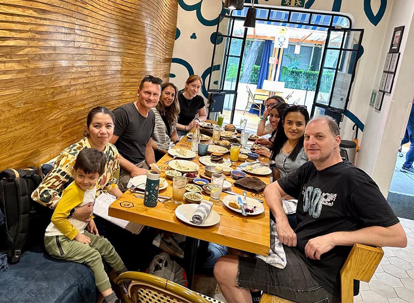 The Mexico News Daily team at a recent meet-up in Mexico City. 