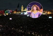 Shakira and Zocalo