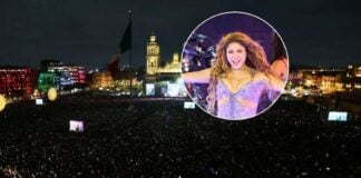 Shakira and Zocalo