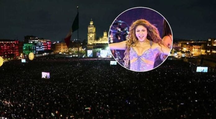 Shakira and Zocalo