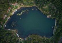Represa "El Cedral", in La Estanzuela, Hidalgo
