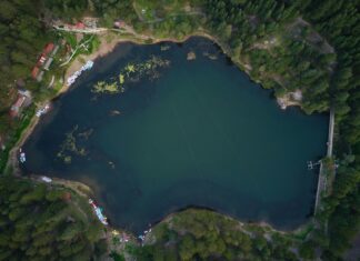 Represa "El Cedral", in La Estanzuela, Hidalgo